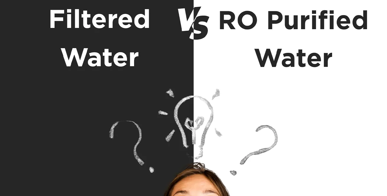 The Difference Between Filtered Water and RO Purified Water